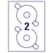 L6043-100, Bianco, A inchiostro, CD, 117x117 mm - Foto miniatura 1